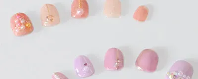 ネイルチップ作り体験の活動紹介