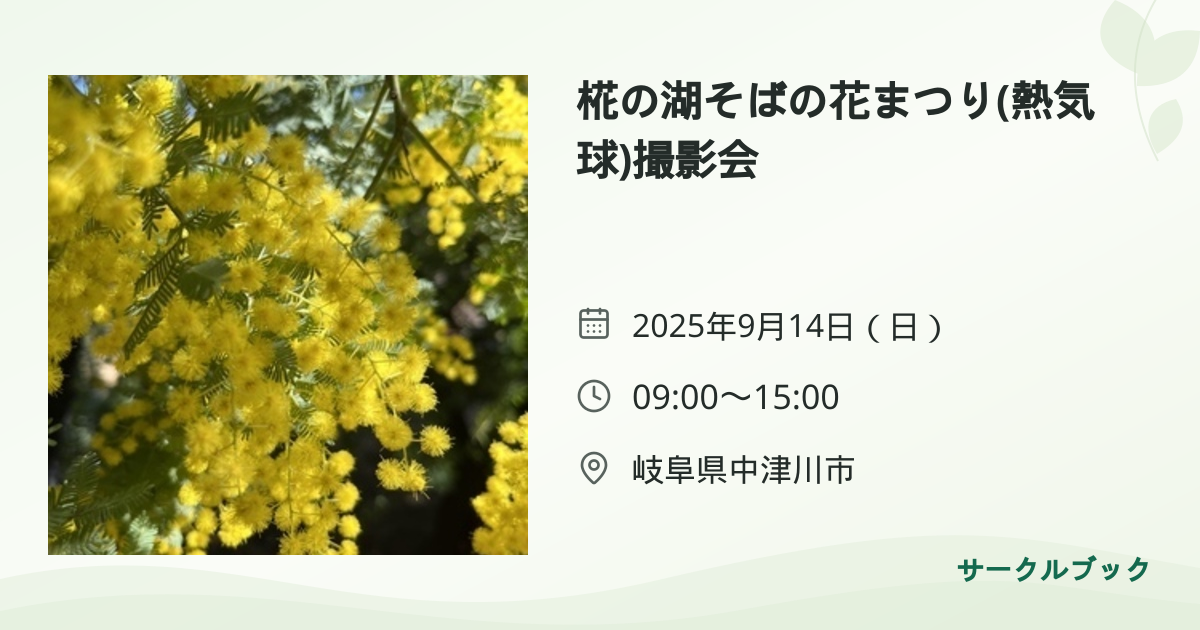 共有されるイベント画像のプレビュー