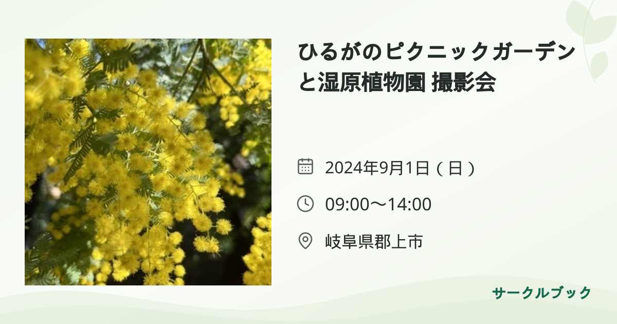 共有されるイベント画像のプレビュー