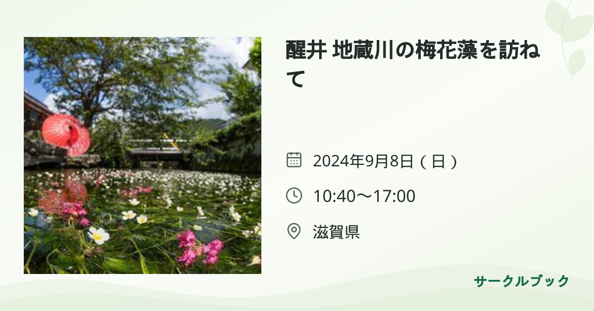 共有されるイベント画像のプレビュー