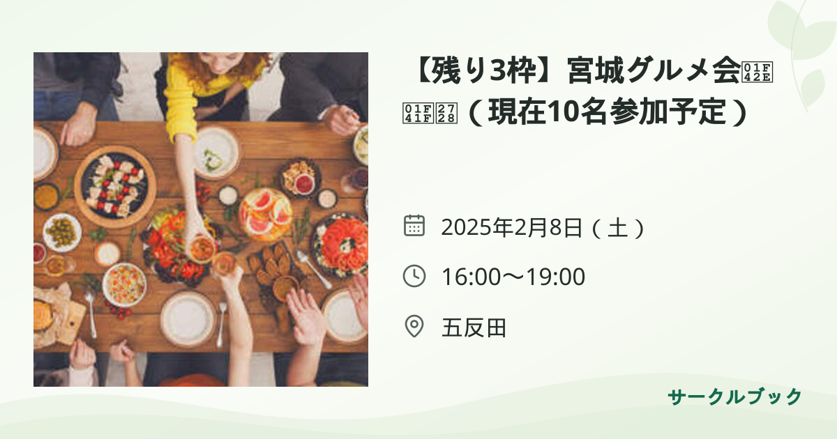 共有されるイベント画像のプレビュー