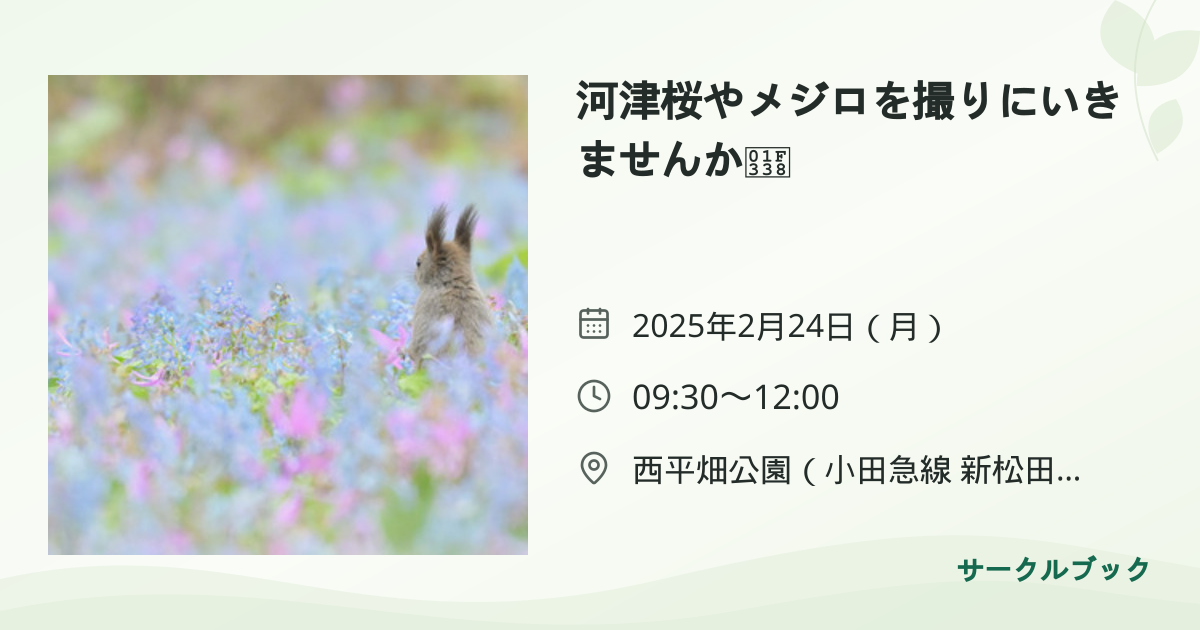共有されるイベント画像のプレビュー
