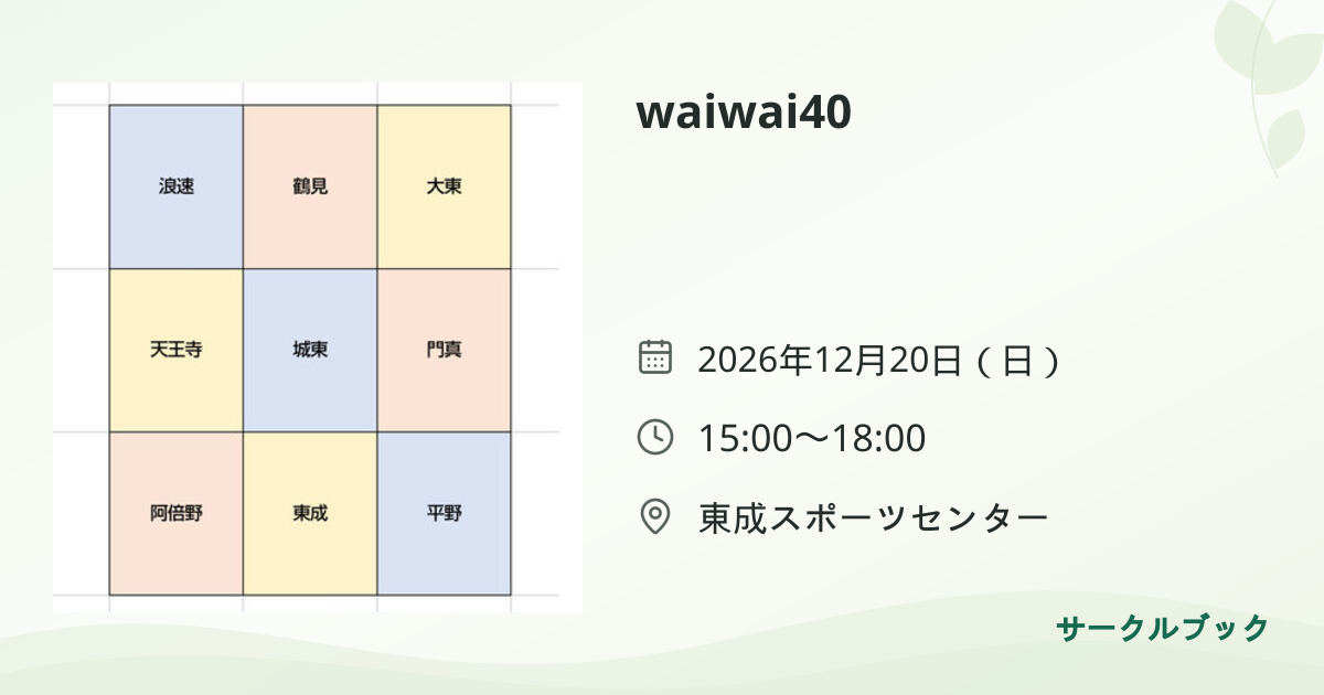 共有されるイベント画像のプレビュー