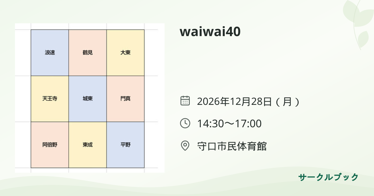 共有されるイベント画像のプレビュー