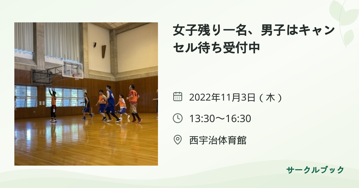 共有されるイベント画像のプレビュー