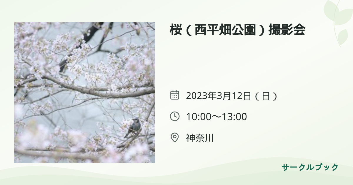 共有されるイベント画像のプレビュー