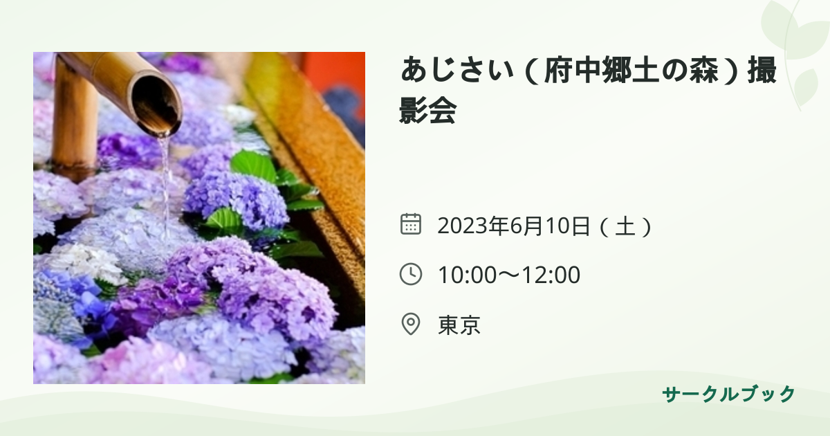 共有されるイベント画像のプレビュー