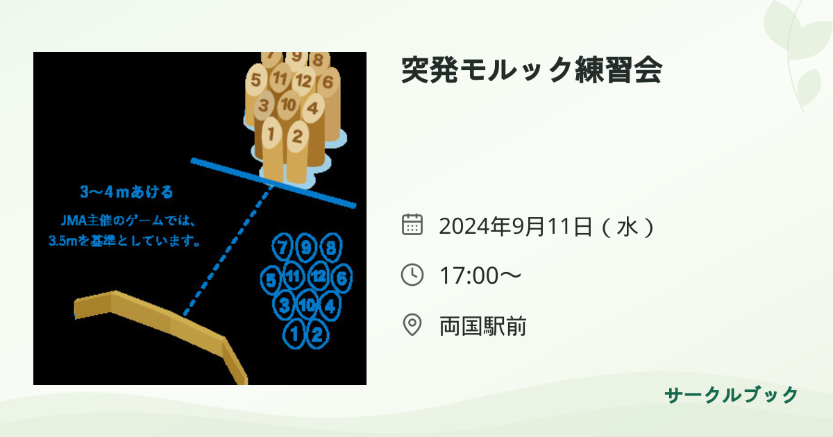 共有されるイベント画像のプレビュー