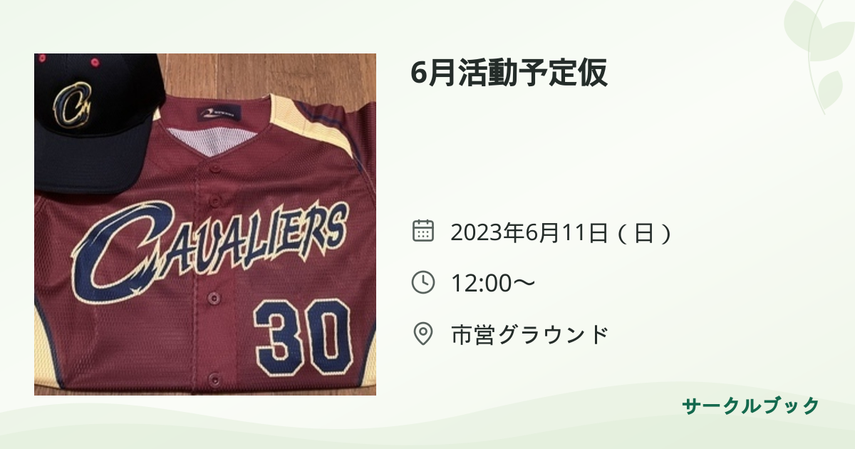 共有されるイベント画像のプレビュー