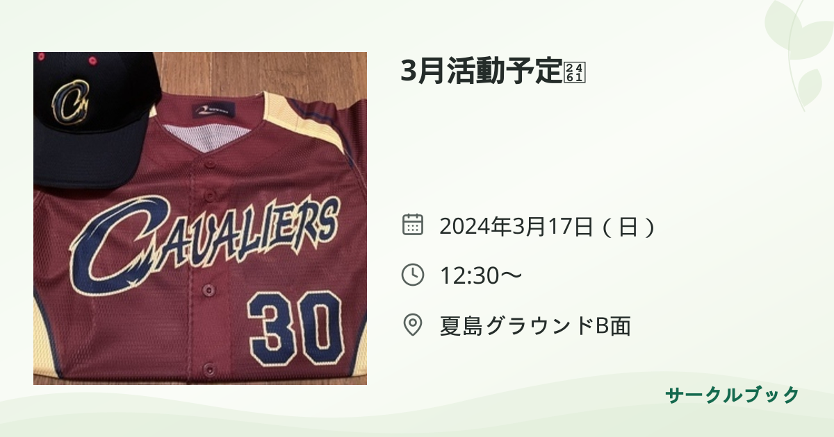 共有されるイベント画像のプレビュー