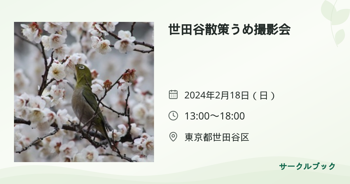 共有されるイベント画像のプレビュー