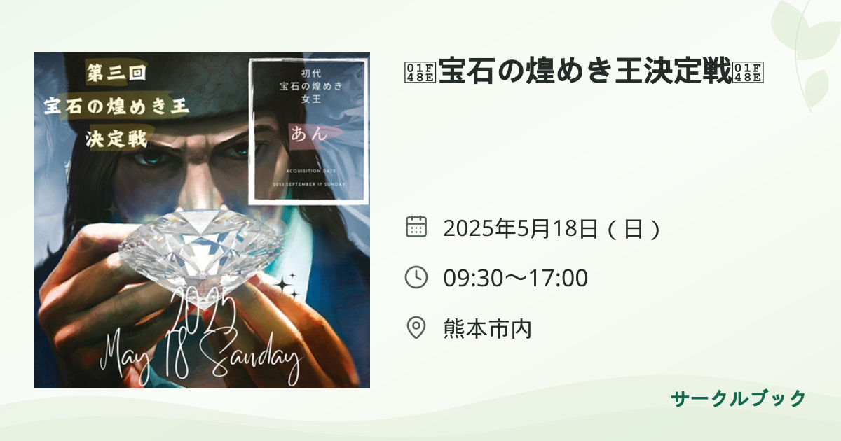 共有されるイベント画像のプレビュー
