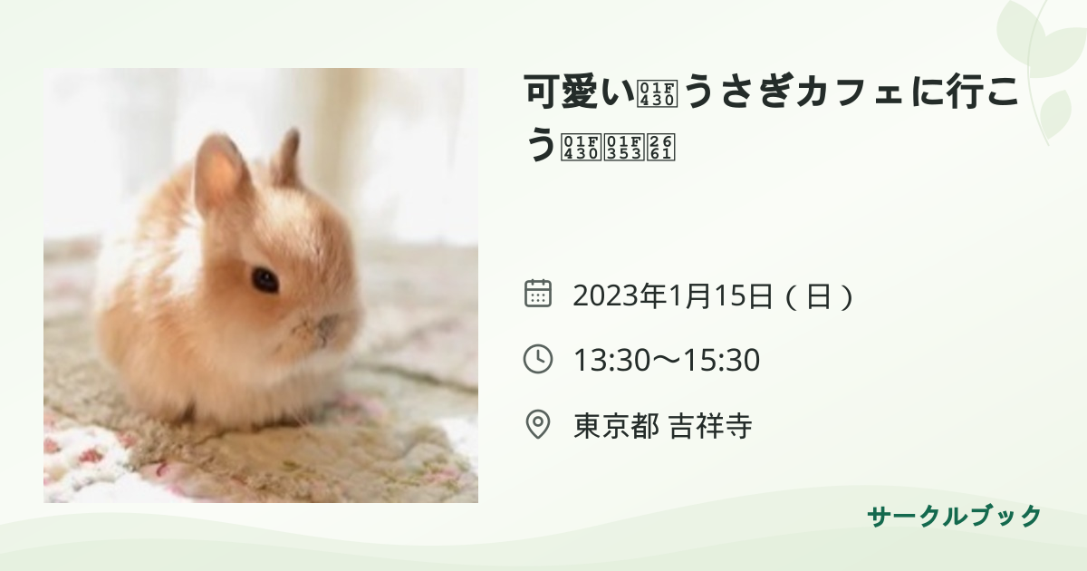 共有されるイベント画像のプレビュー