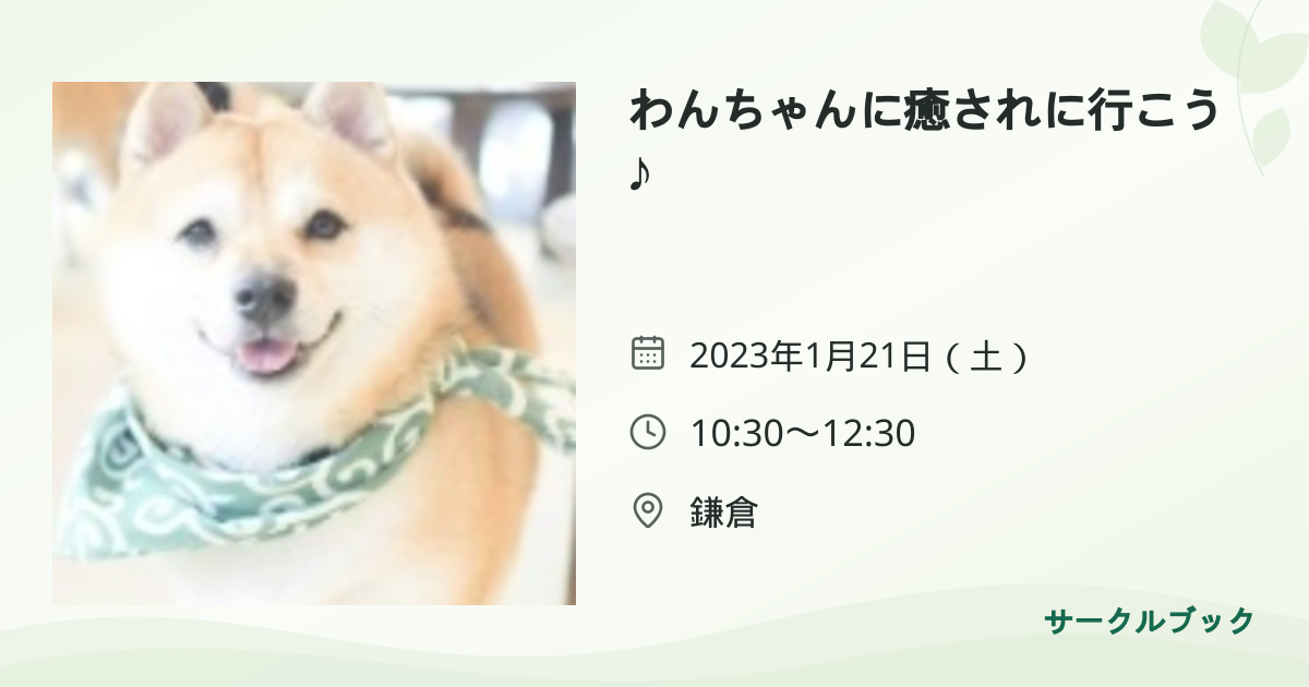 共有されるイベント画像のプレビュー