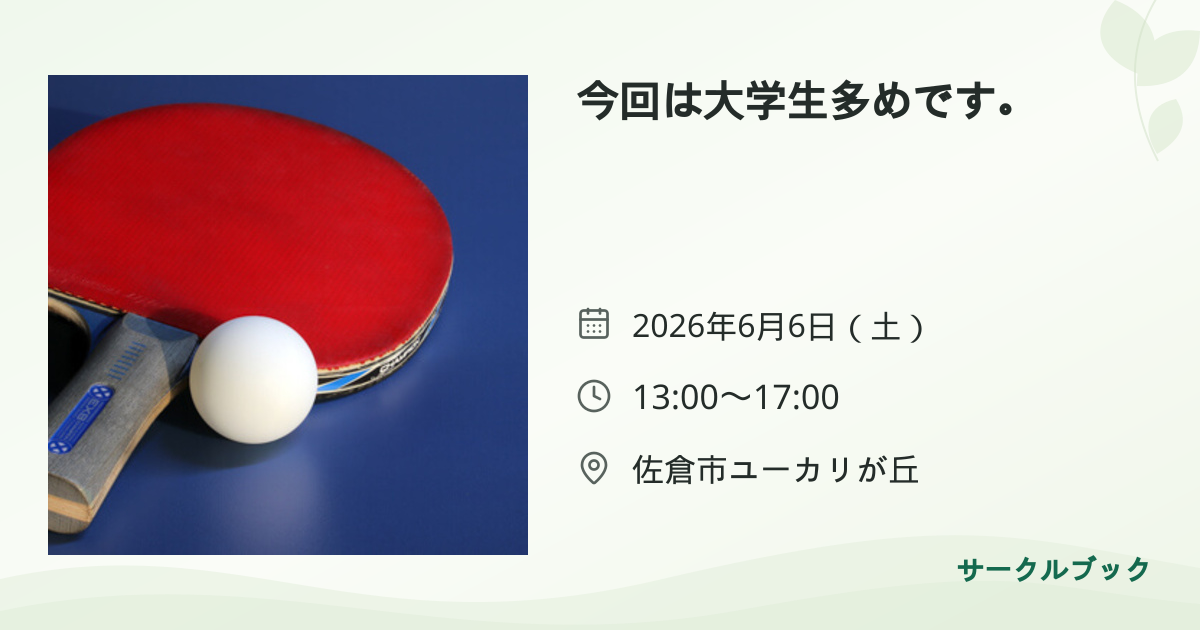 共有されるイベント画像のプレビュー