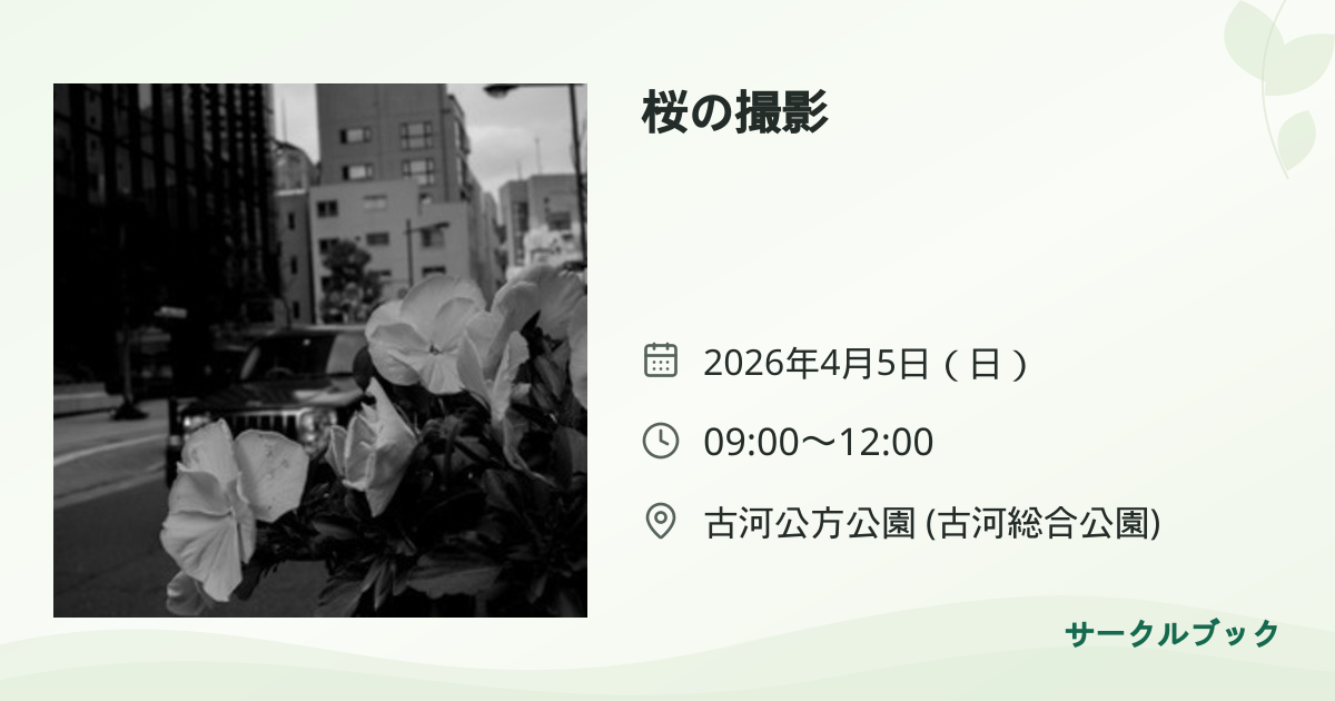 共有されるイベント画像のプレビュー